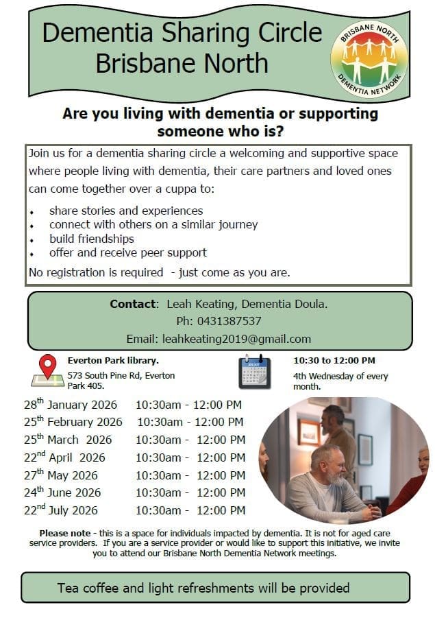Brisbane North Dementia Sharing Circle