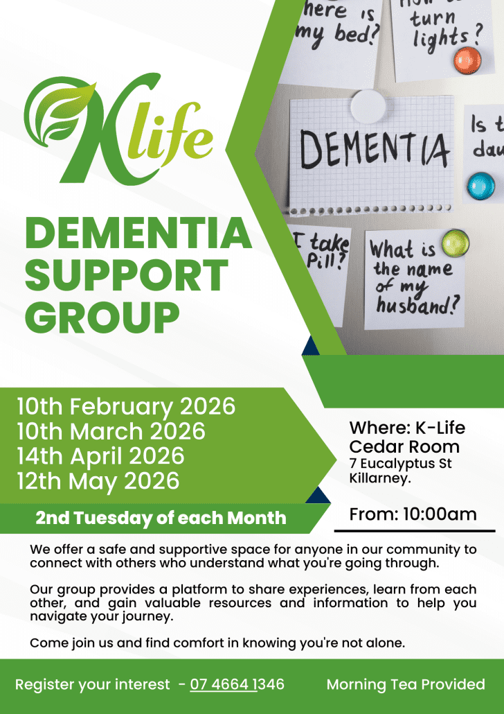 Dementia Support Group Flyer